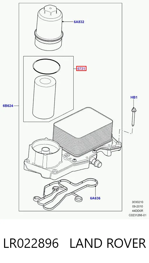 LR022896 Land Rover
