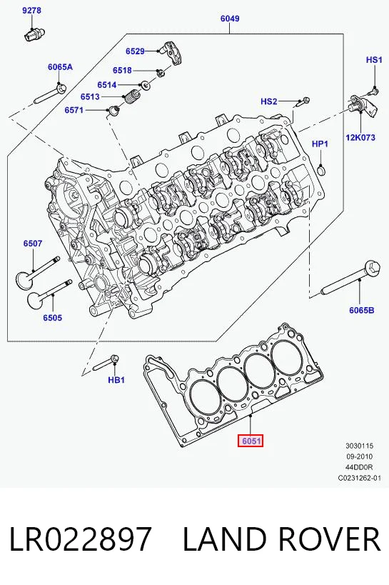 LR022897 Land Rover