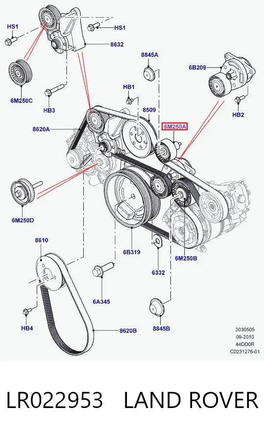 LR022953 Land Rover