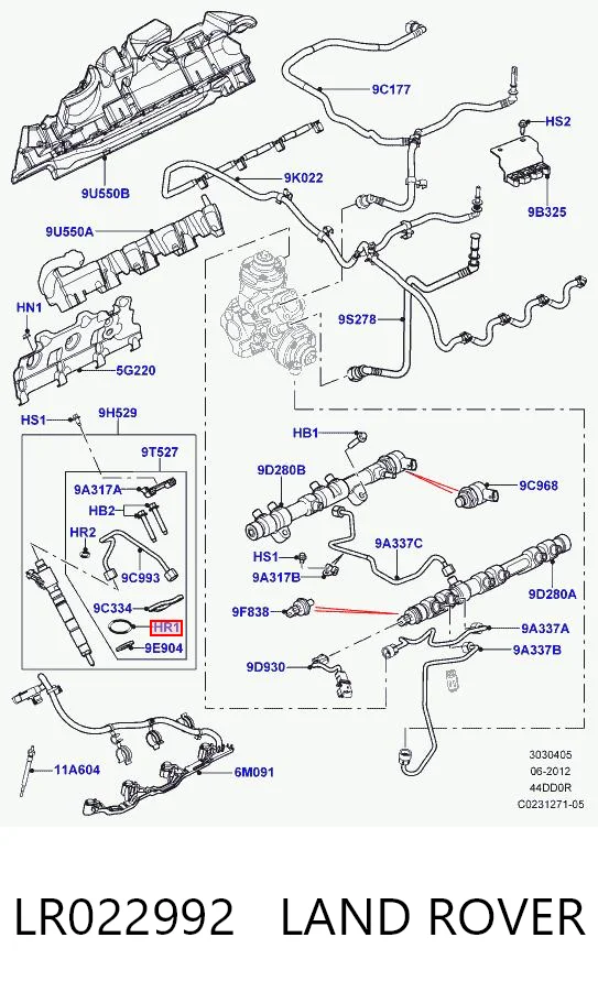 LR022992 Land Rover