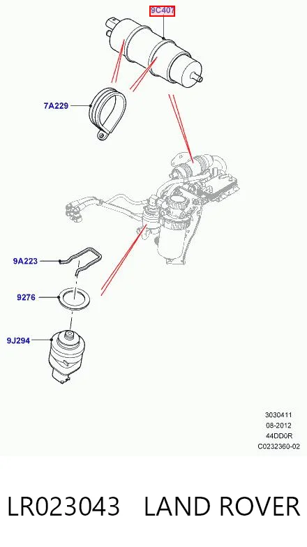 LR023043 Land Rover