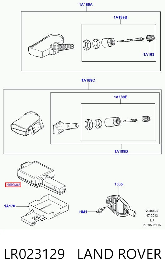  Land Rover 6G9T15K602AB cena, od 51,08 USD