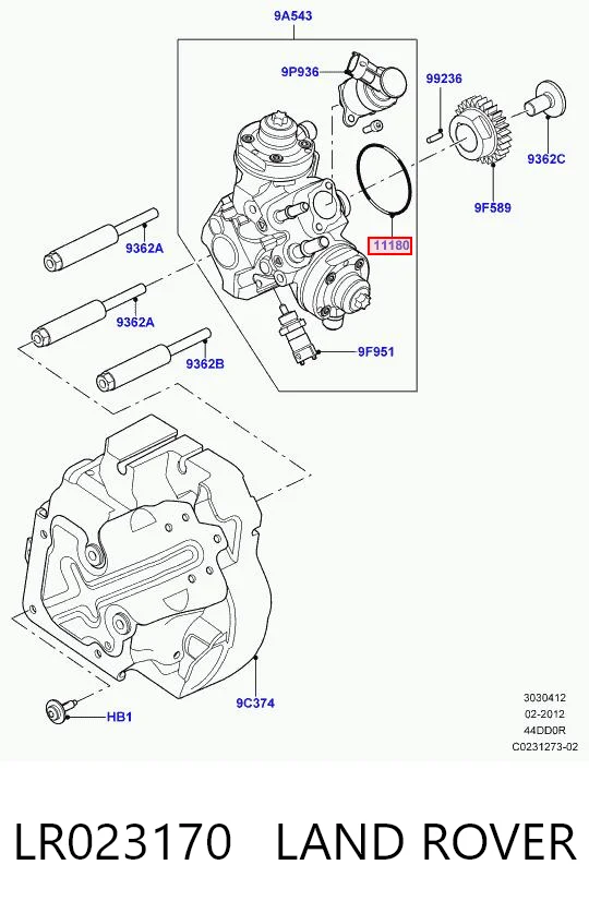 LR023170 Land Rover