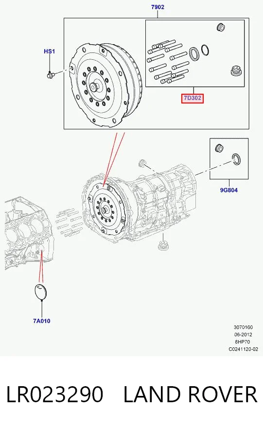 LR023290 Land Rover