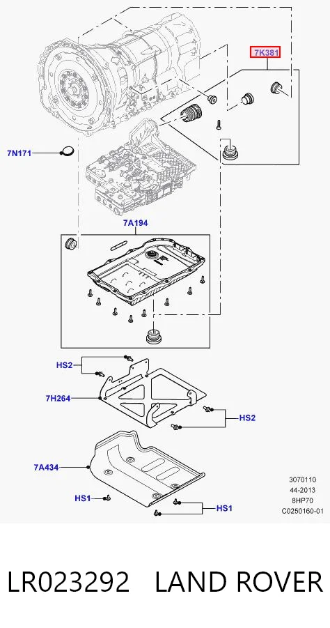 LR023292 Land Rover