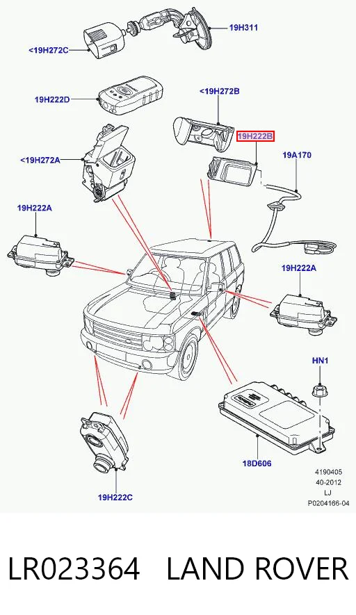 LR023364 Land Rover