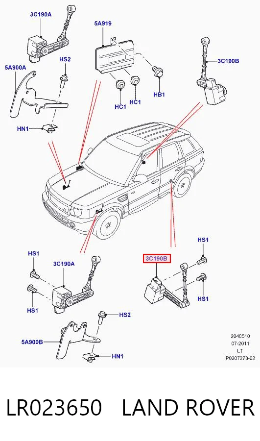 LR023650 Land Rover