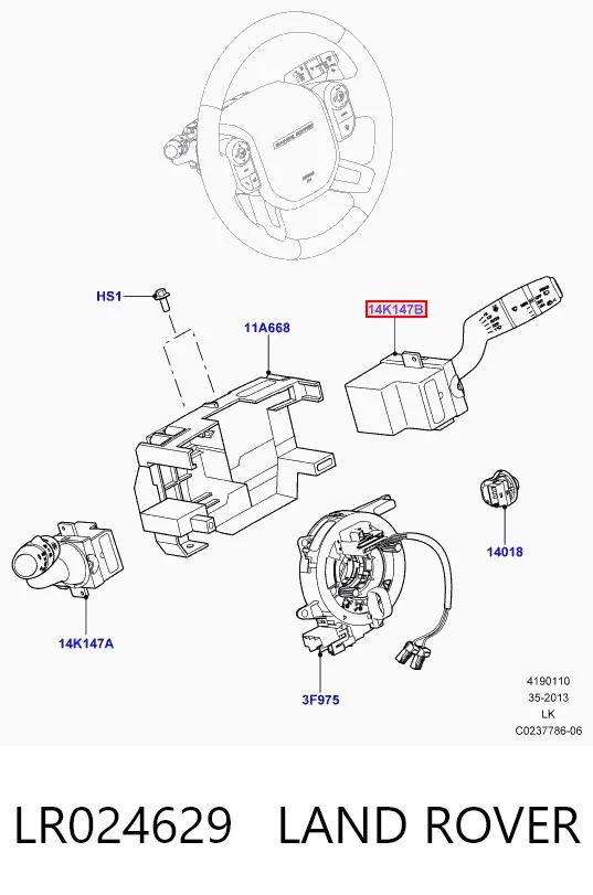 LR024629 Land Rover