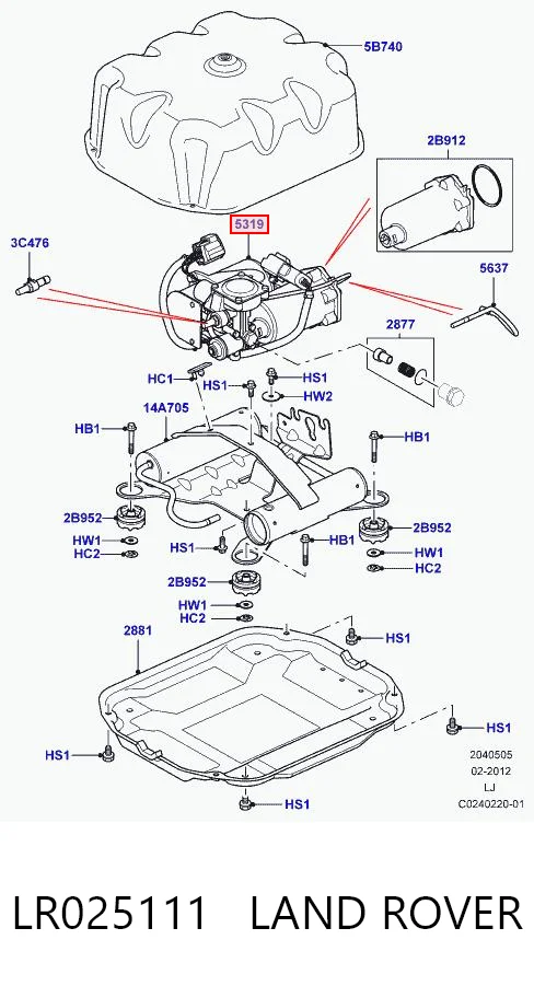 LR025111 Land Rover