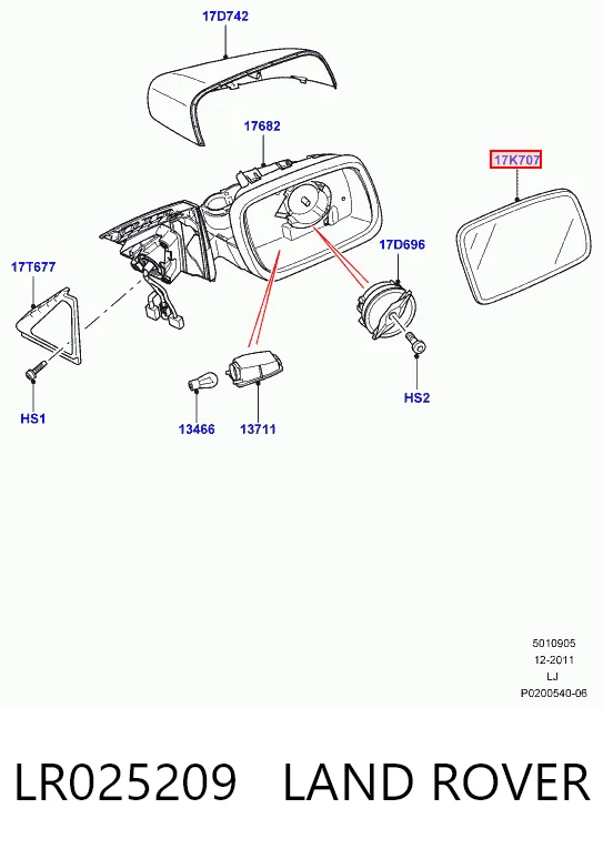 LR025209 Land Rover