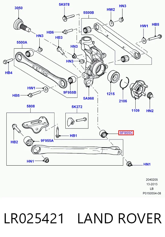 LR025421 Land Rover