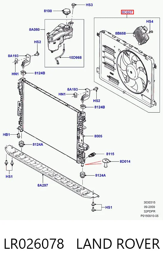 LR026078 Land Rover