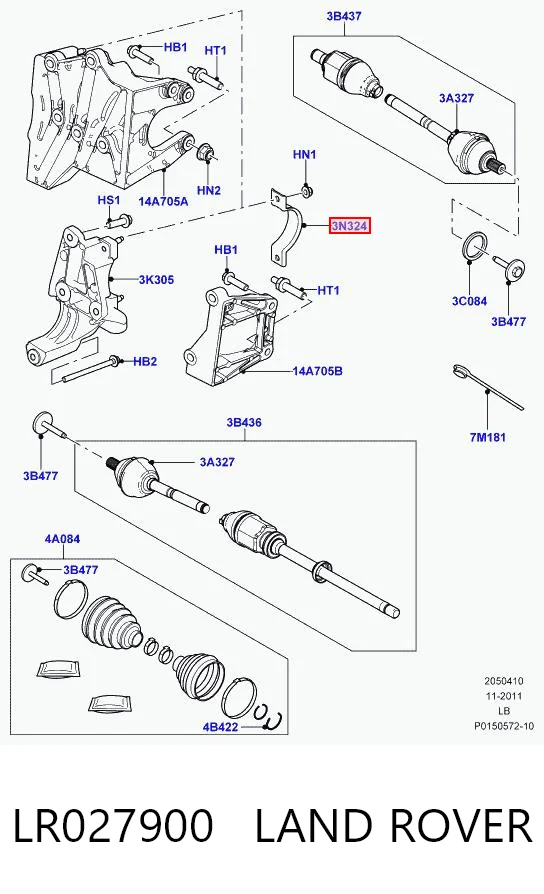 LR027900 Land Rover