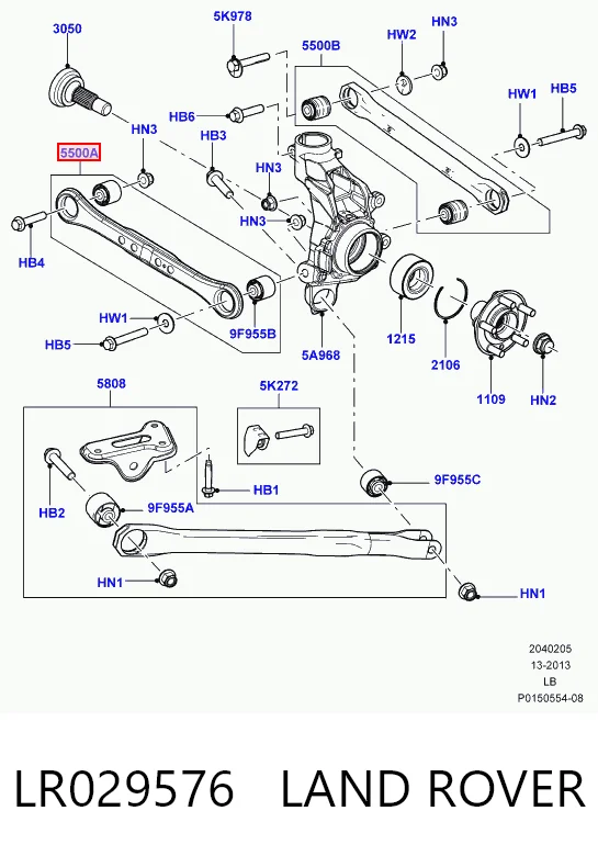 LR029576 Land Rover