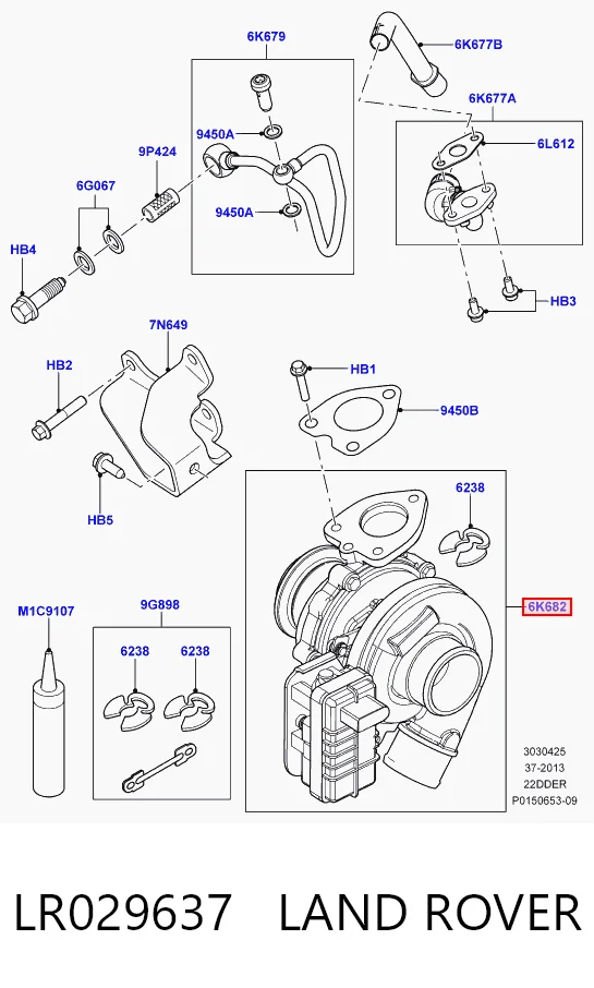 LR029637 Land Rover