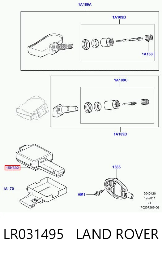 Do koszyka 6G9T15K602AB Land Rover 