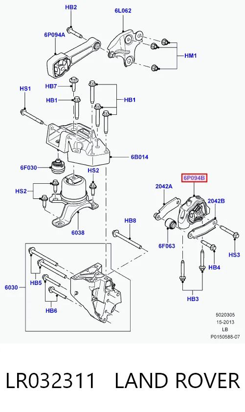 LR032311 Land Rover