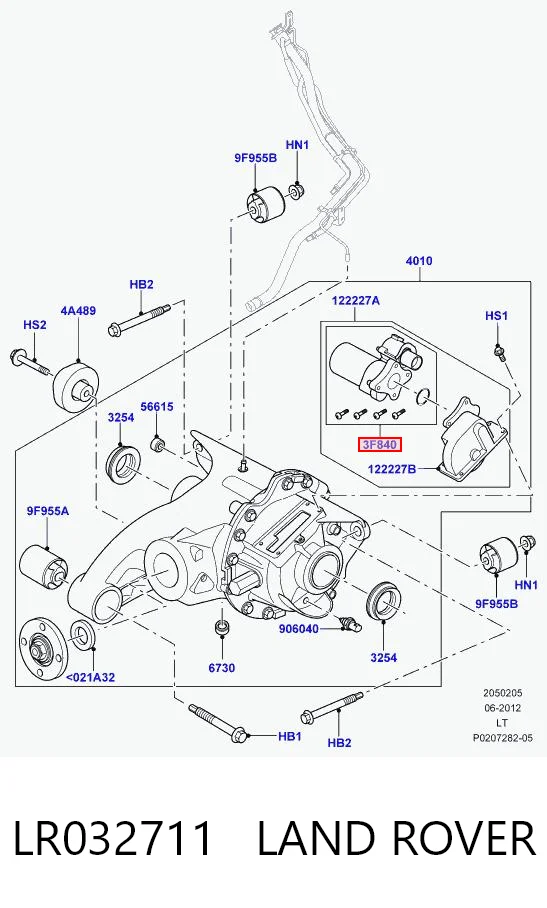 LR032711 Land Rover