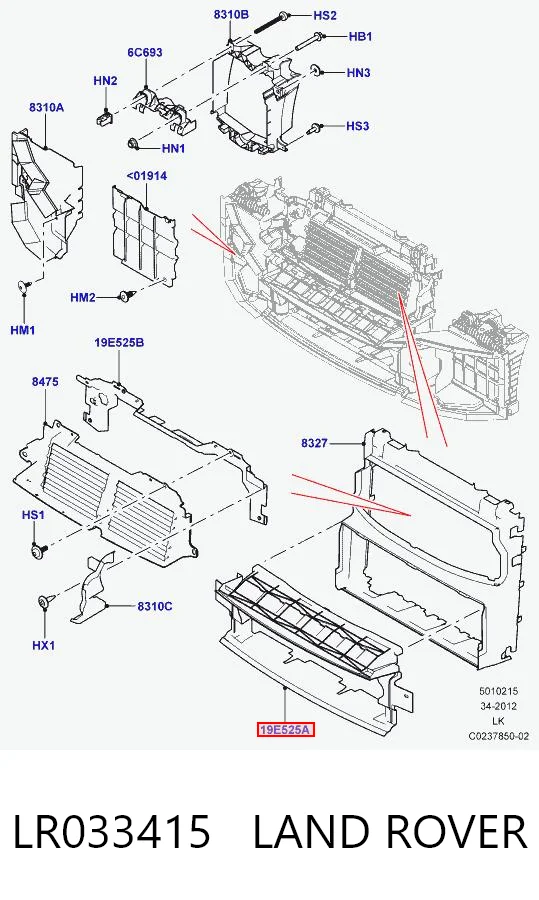 LR033415 Land Rover