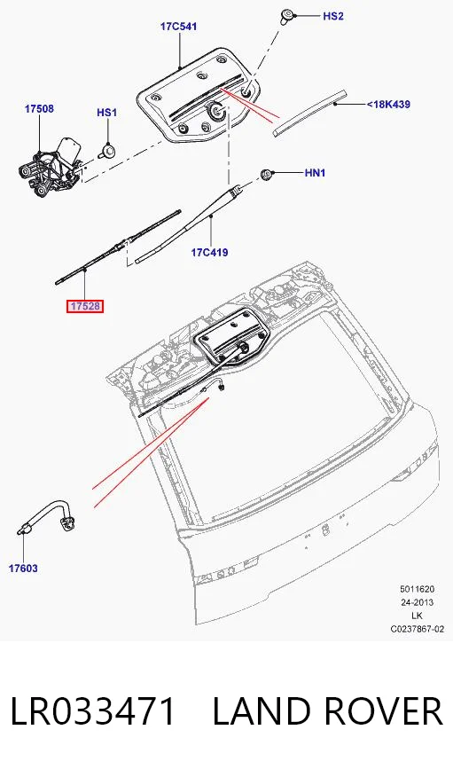 LR033471 Land Rover