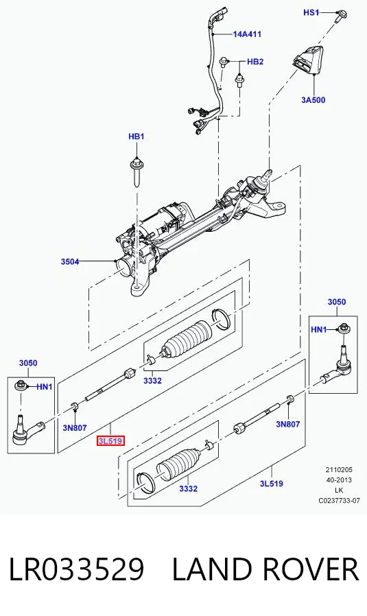 LR033529 Land Rover