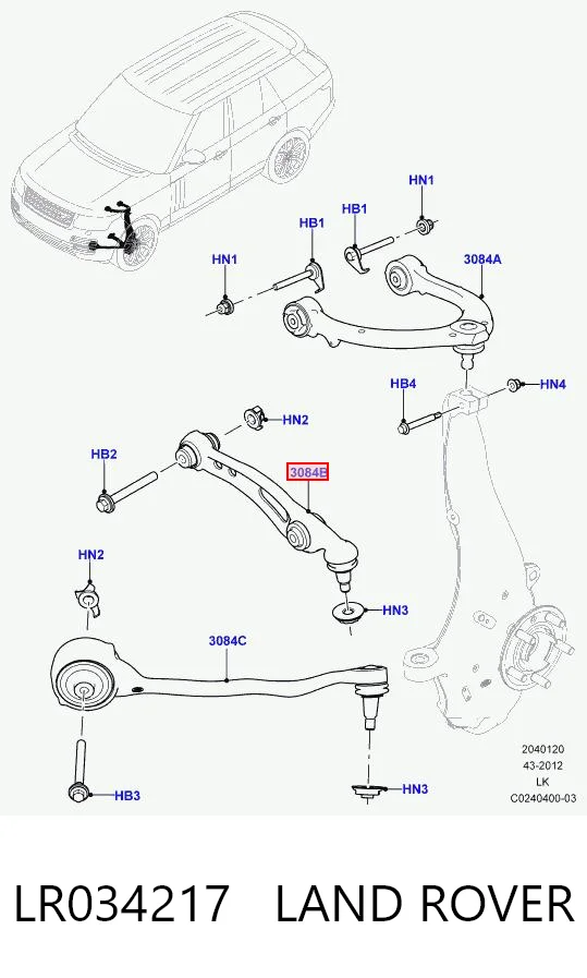 LR034217 Land Rover