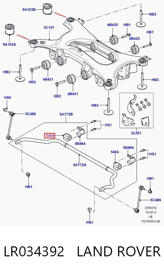 LR034392 Land Rover
