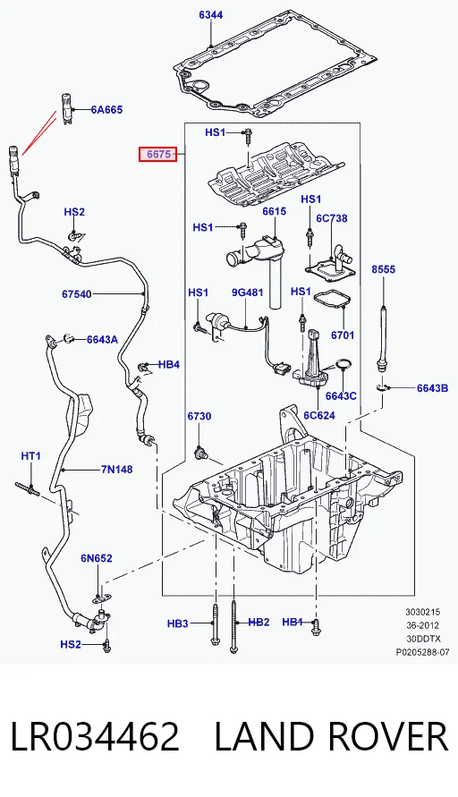 Miska olejowa silnika Land Rover Range Rover SPORT I SUV (L320) (2005 - 2013) cena, od 149,01 USD