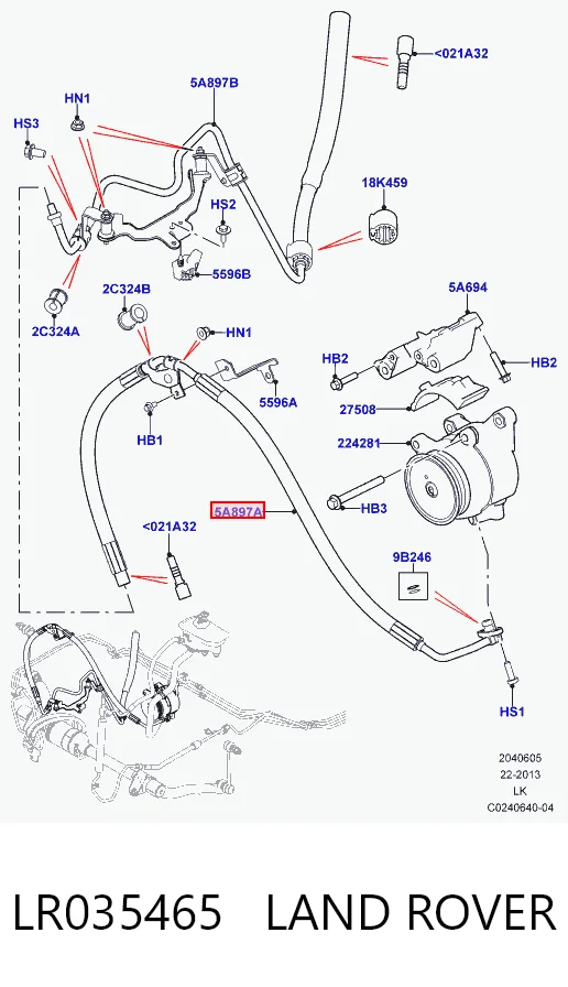 LR035465 Land Rover