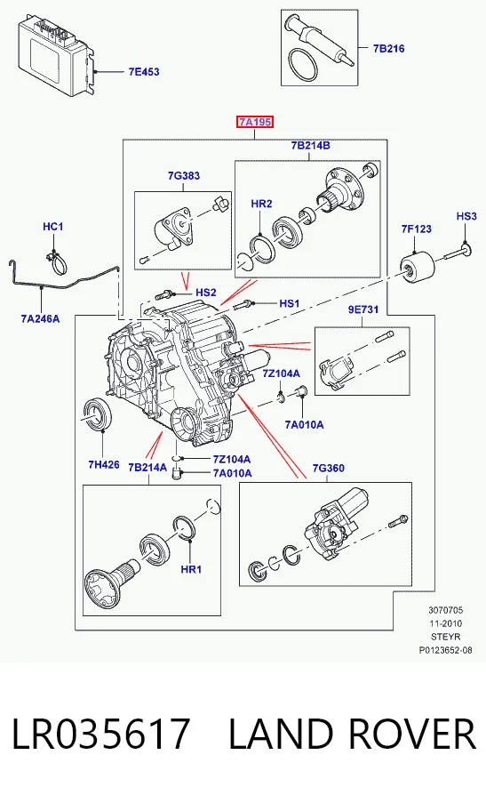 Kupić Skrzynia rozdzielcza Land Rover Discovery III LR3 w dobrej cenie
