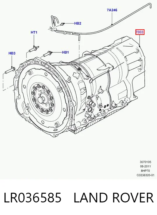 LR036585 Land Rover