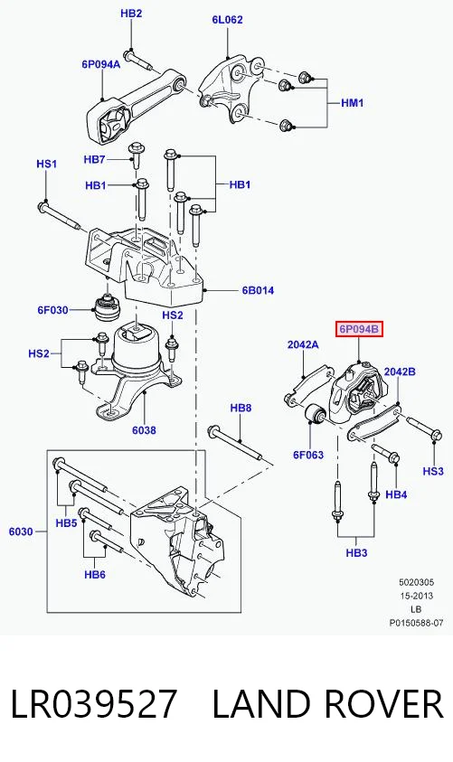 LR039527 Land Rover