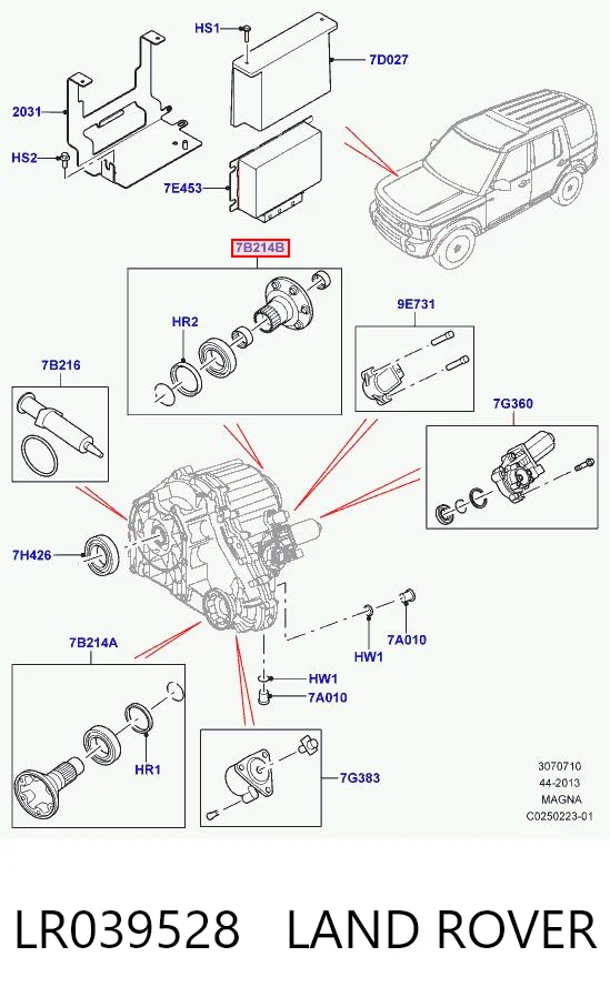 LR039528 Land Rover