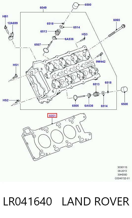 LR041640 Land Rover