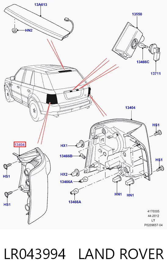 LR043994 Land Rover