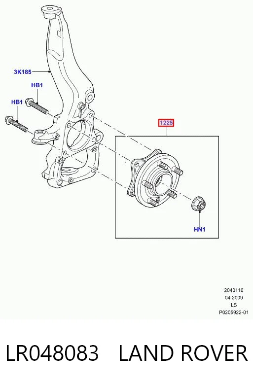 LR048083 Land Rover