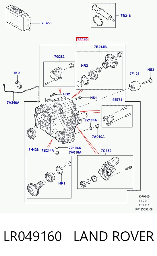 LR049160 Land Rover