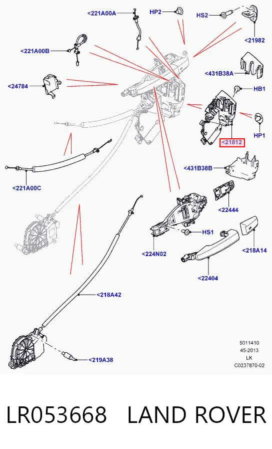 LR053668 Land Rover