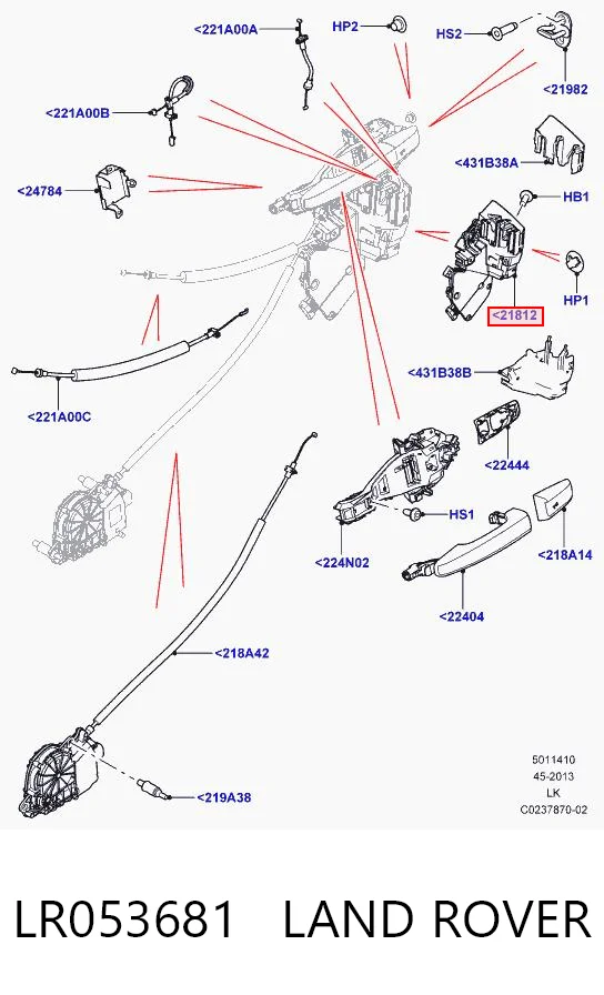 LR053681 Land Rover
