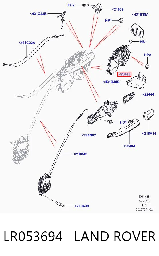 LR053694 Land Rover