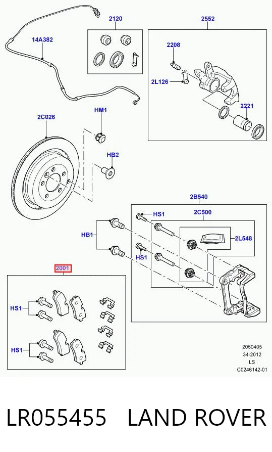 LR055455 Land Rover