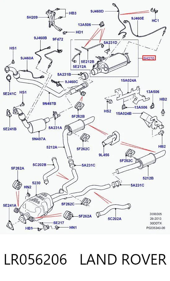 LR056206 Land Rover