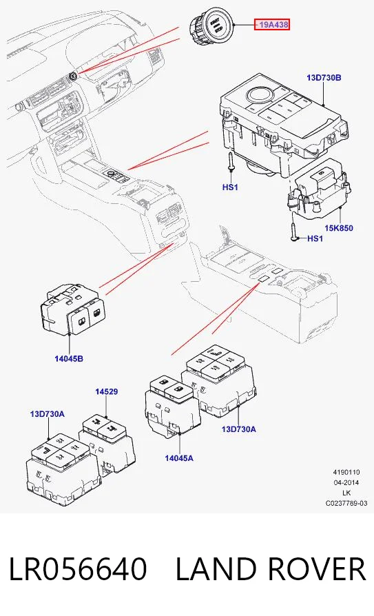 LR056640 Land Rover