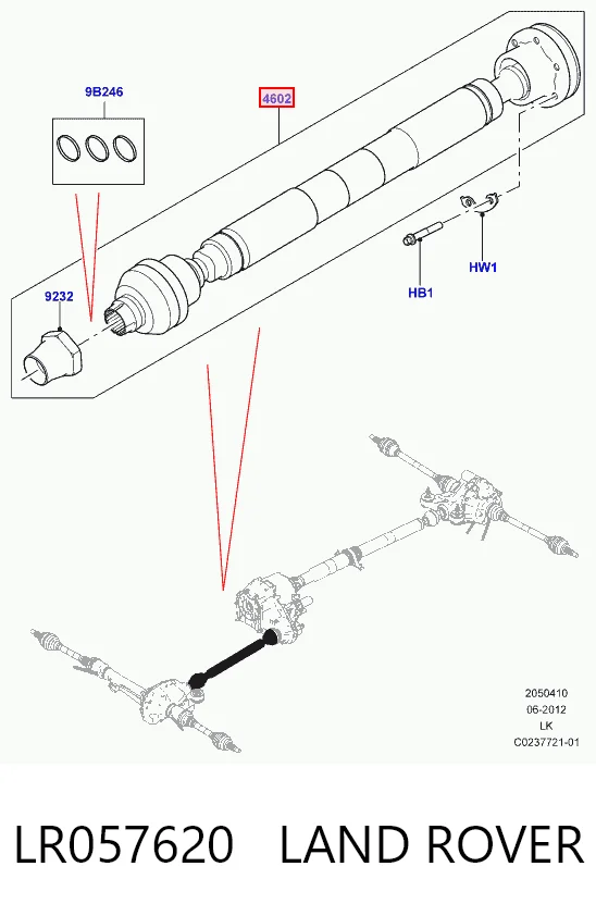 LR057620 Land Rover