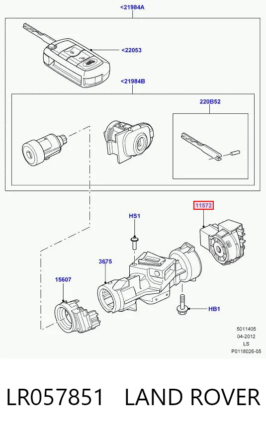 LR057851 Land Rover