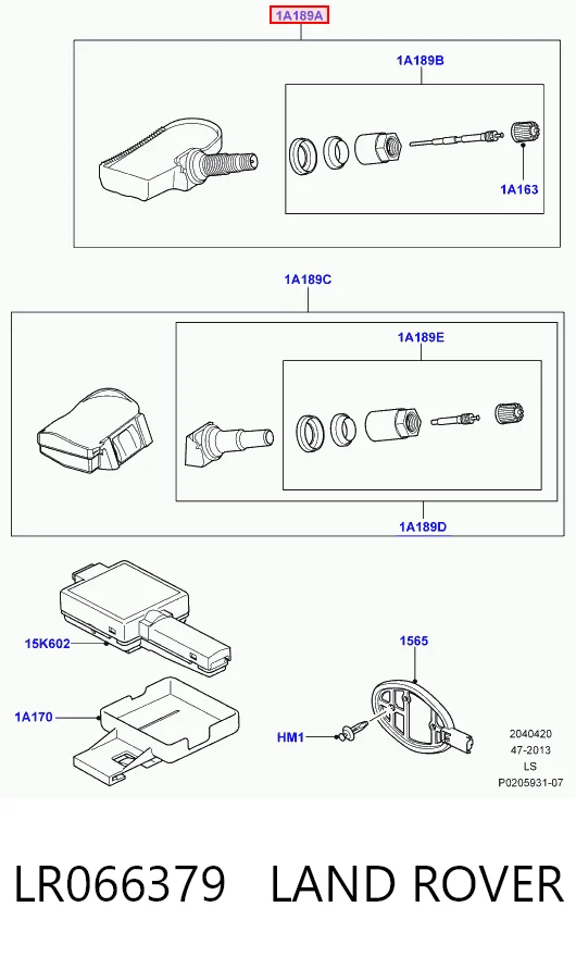 LR066379 Land Rover
