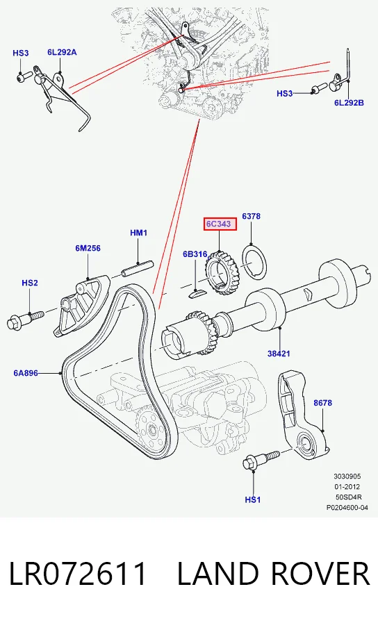 LR072611 Land Rover