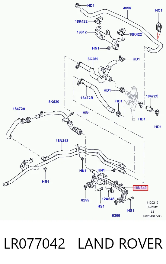 Do koszyka 8W9318N348AB Jaguar 