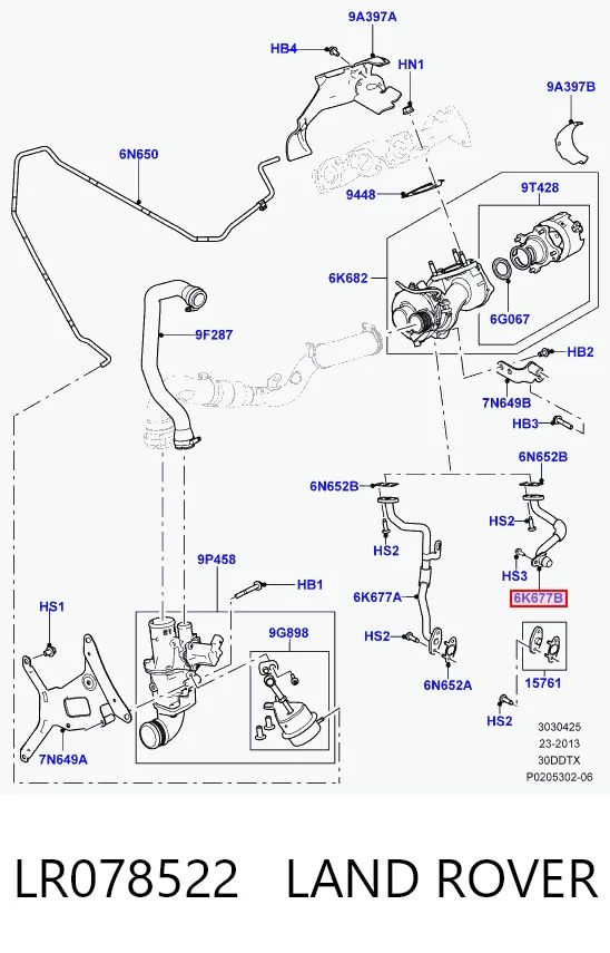 LR078522 Land Rover
