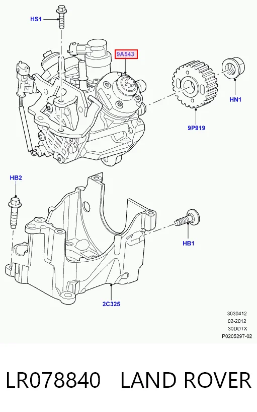 LR078840 Land Rover